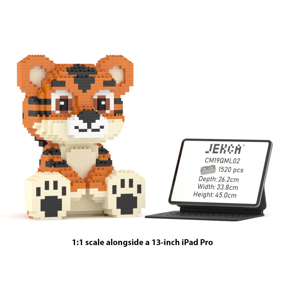 Blocky Tiger 01