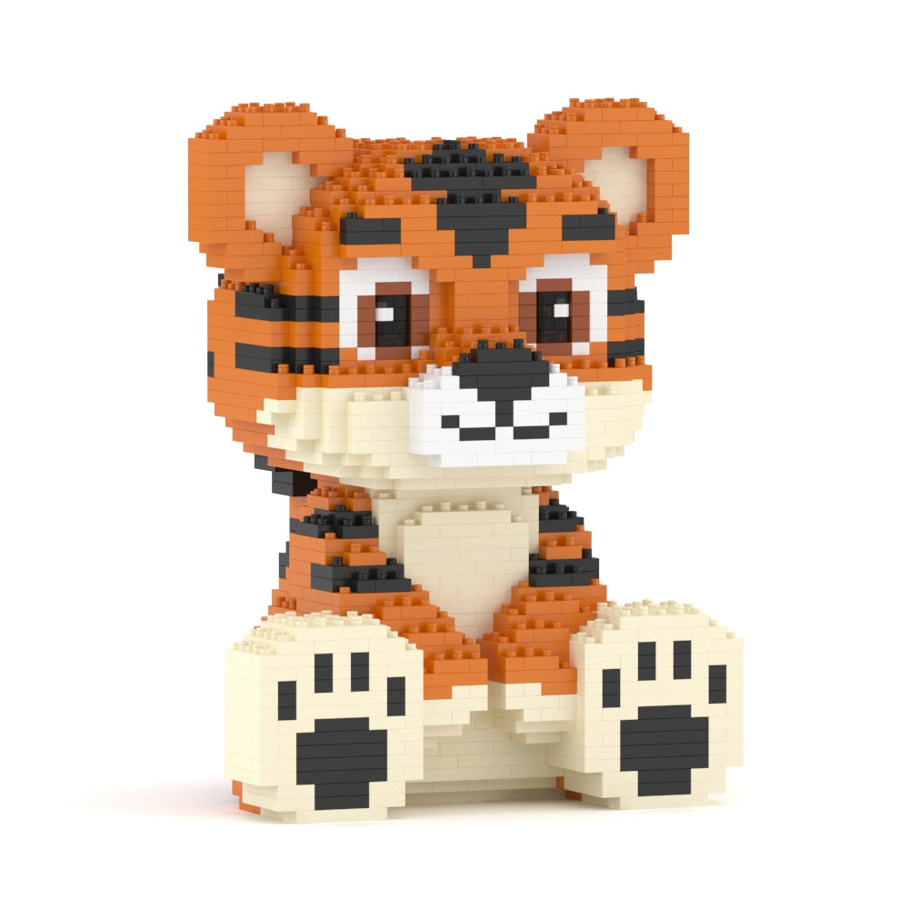 Blocky Tiger 01