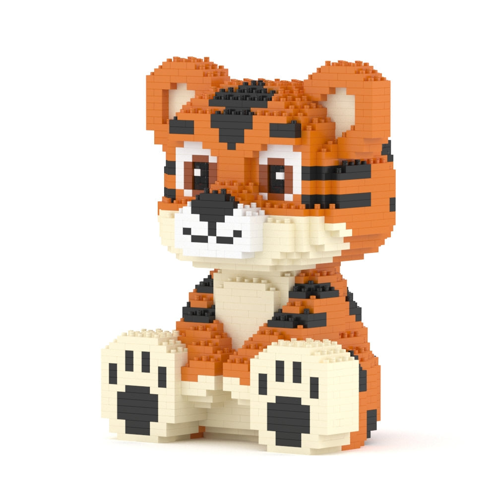 Blocky Tiger 01