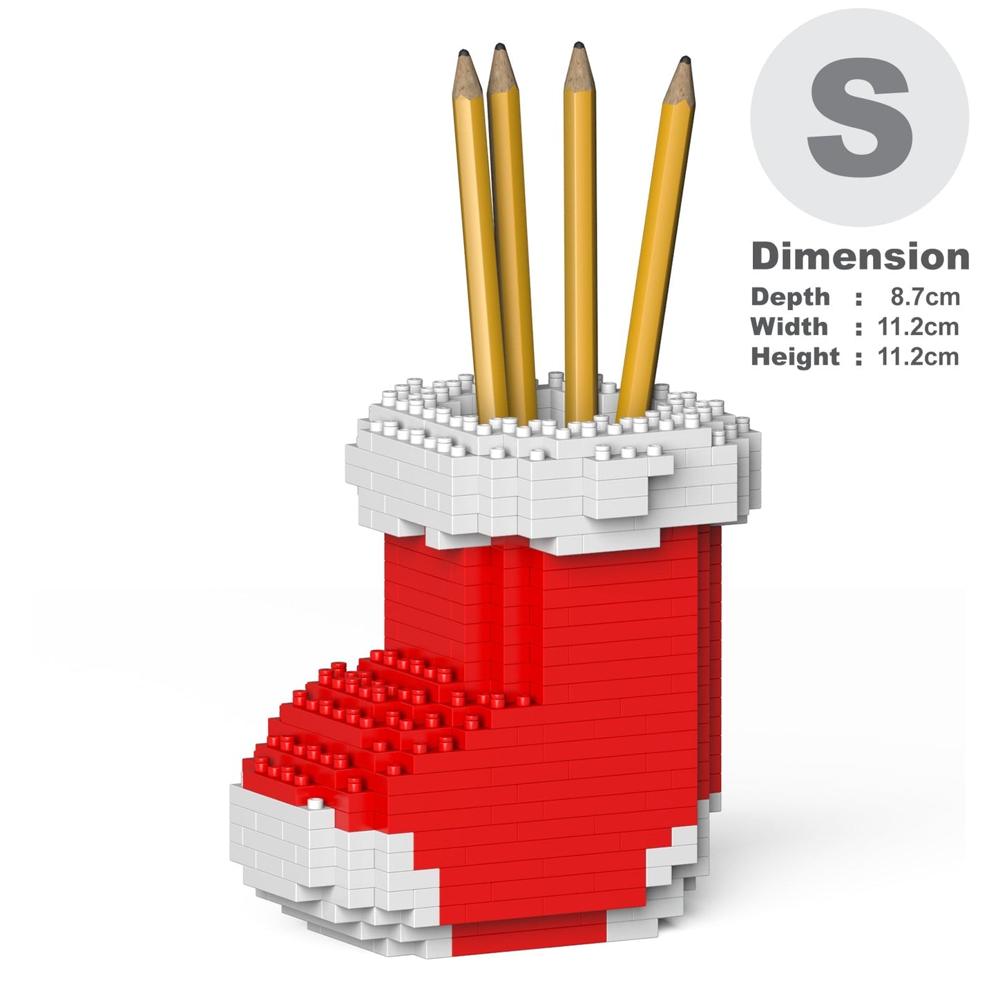 Xmas Sock Pencil Cup 01S-M01