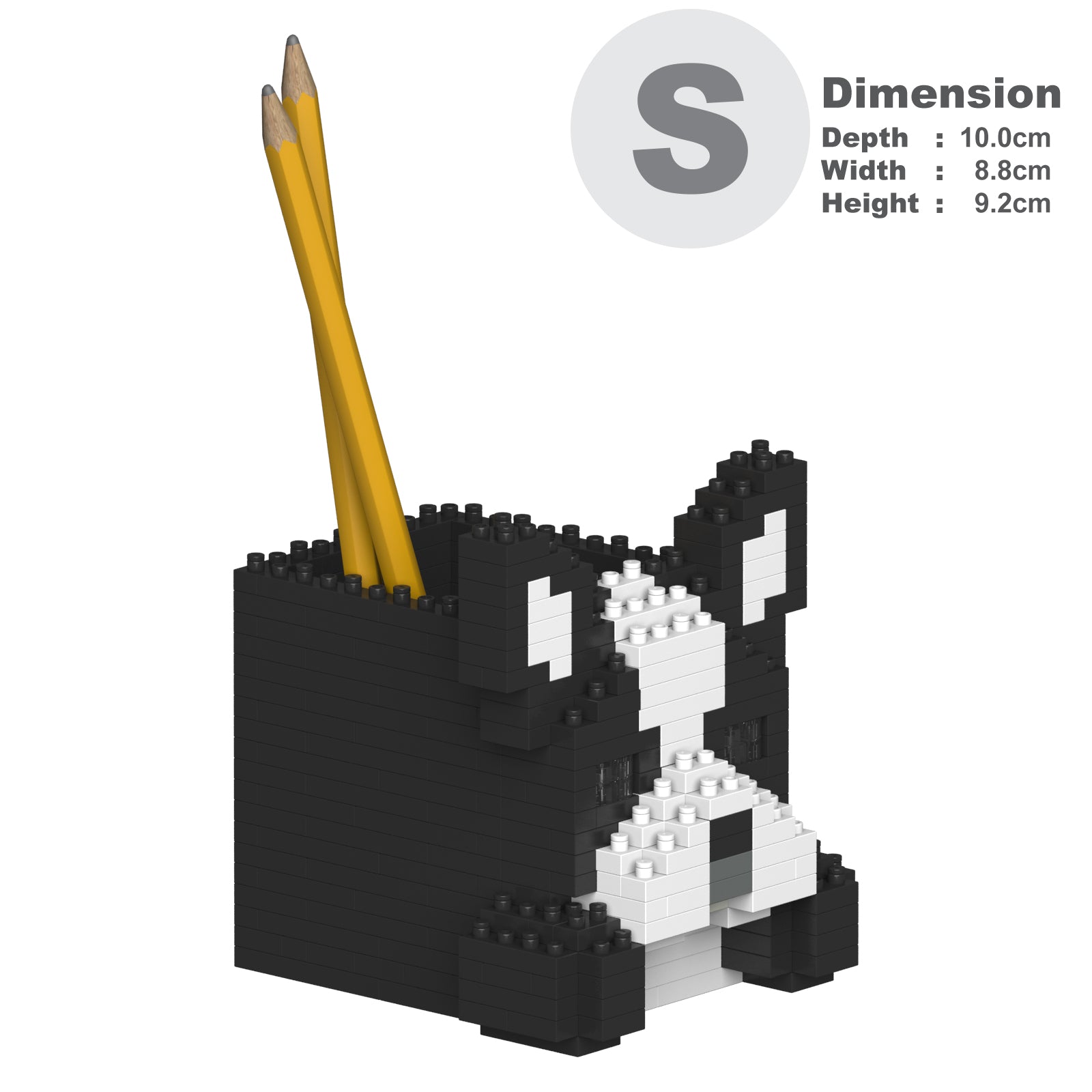 Boston Terrier Pencil Cup 01S – JEKCA Australia