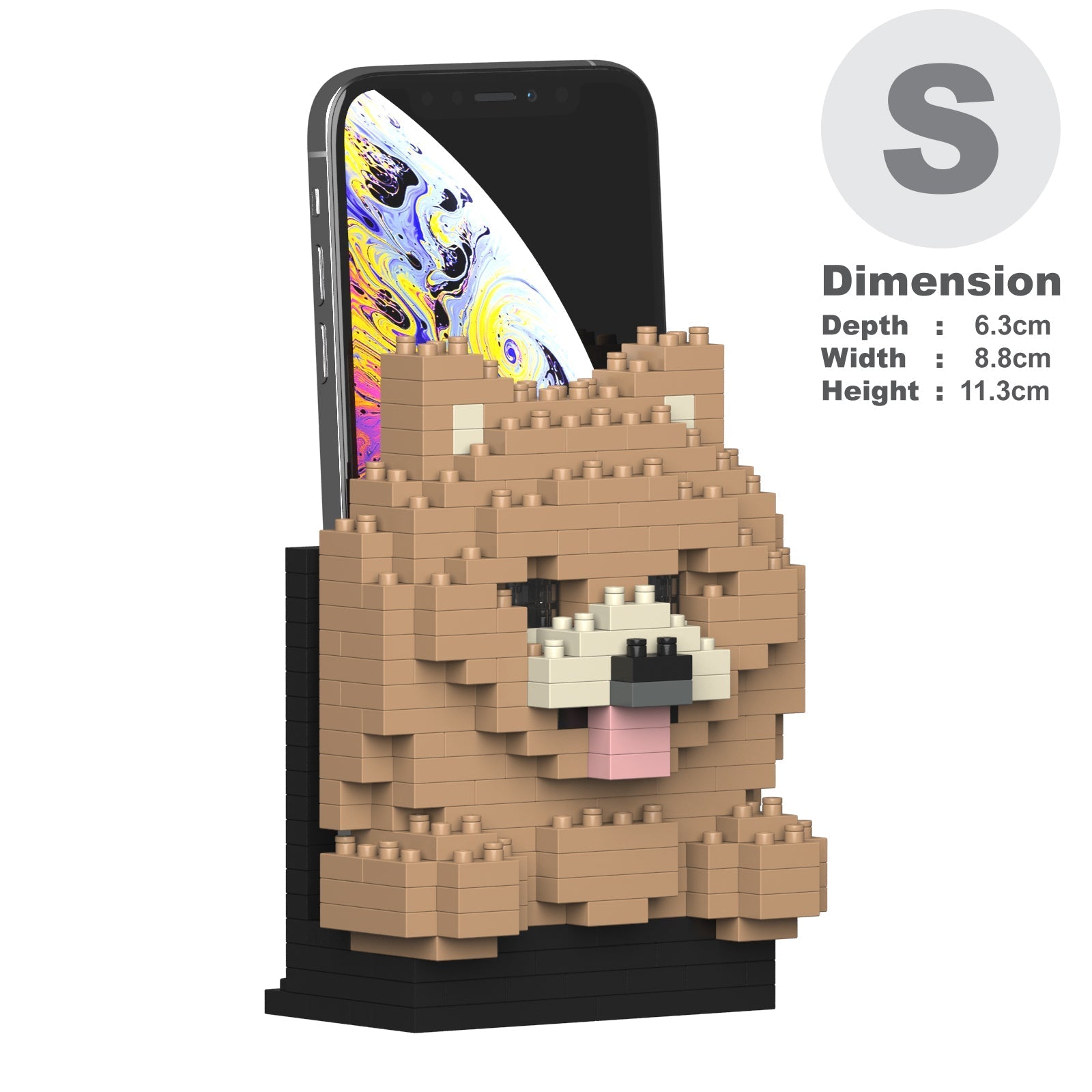 Pomeranian Phone Stand 01S – JEKCA Australia